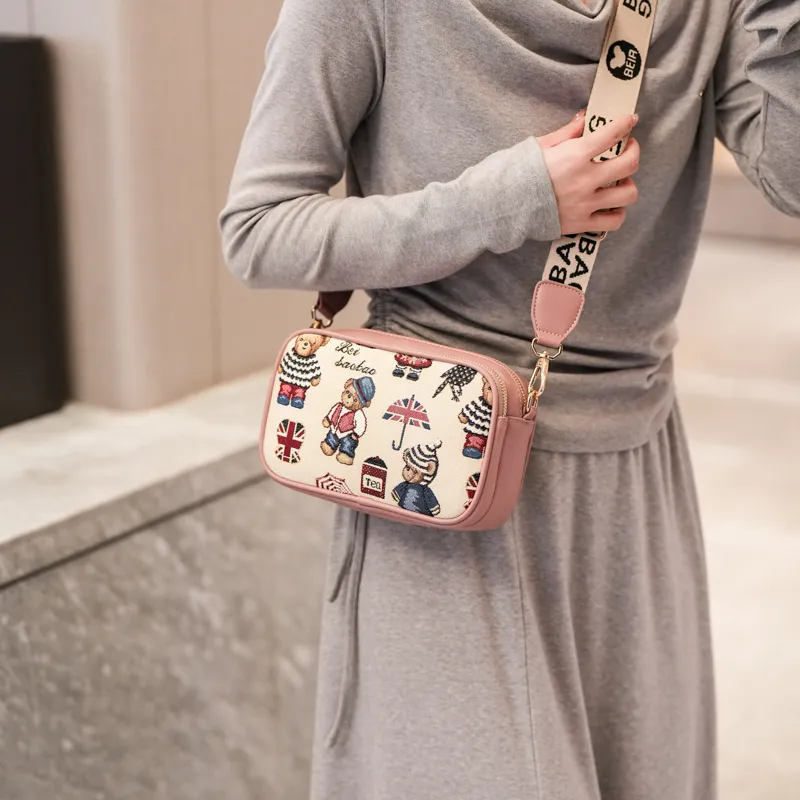 North Pack PU Crossbody Bag Regular Women's Multicolor-13