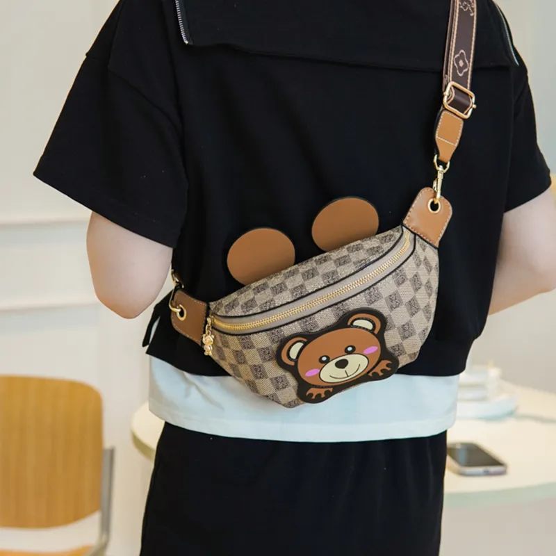 North Pack PU Crossbody Bag Sling Bag Regular Women's Khaki/Coffee-10