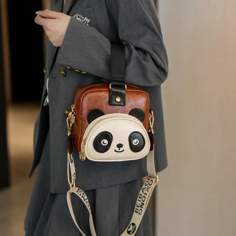 North Pack PU Shoulder Bags Handbags Regular Women's Black/Brown-9