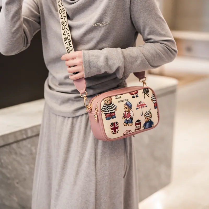 North Pack PU Crossbody Bag Regular Women's Multicolor-14