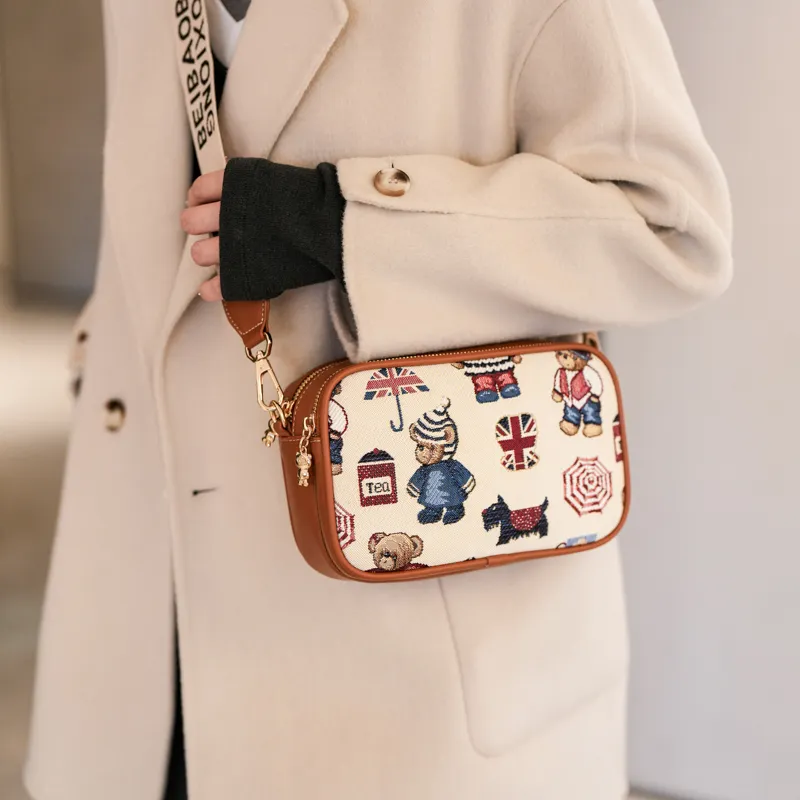 North Pack PU Crossbody Bag Regular Women's Multicolor-11
