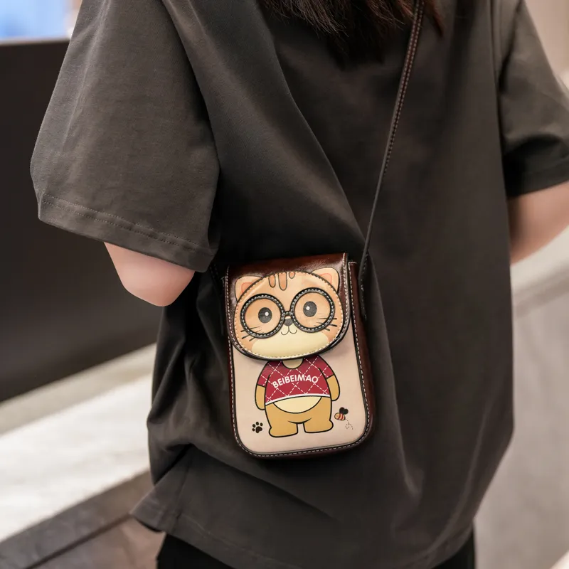 North Pack PU Cell Phone Pouch Regular Women's Multicolor-3