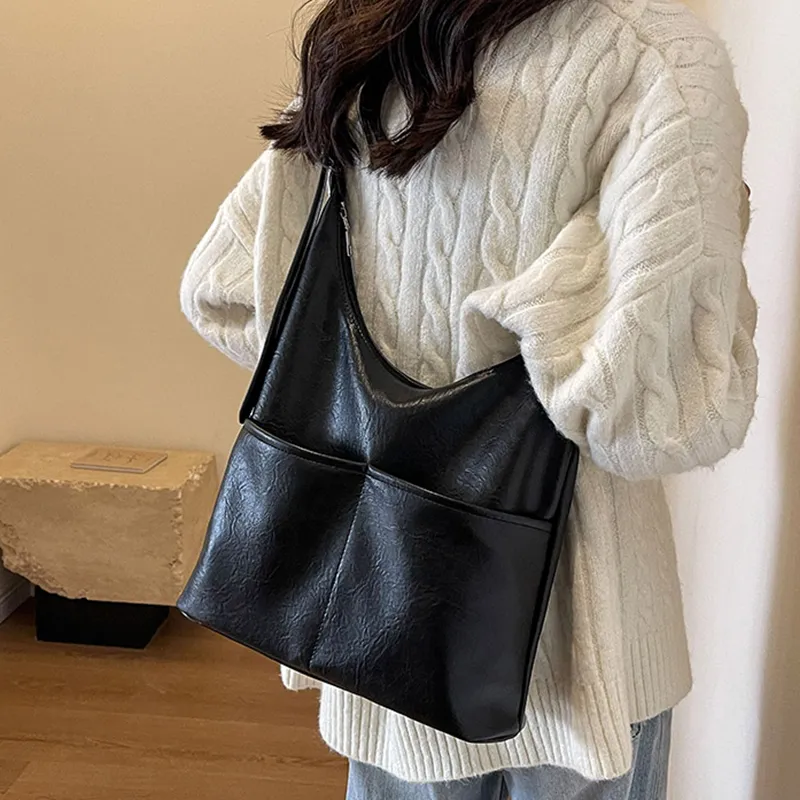 North Pack PU Handbag, Shoulder Bag, Bucket Bag Tubas Women's Mud/Black/Brown/Coffee-6
