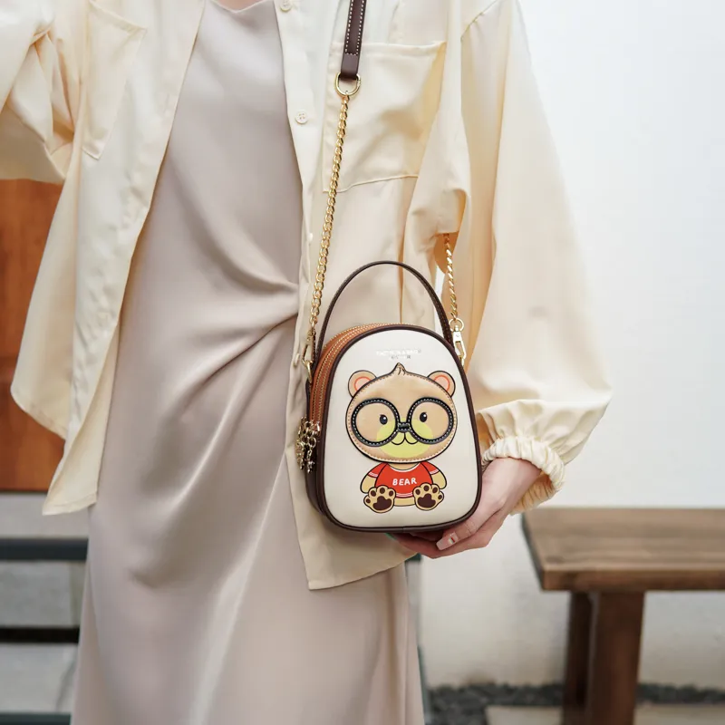 North Pack PU One Shoulder Handbag Regular Women's Ecru-2