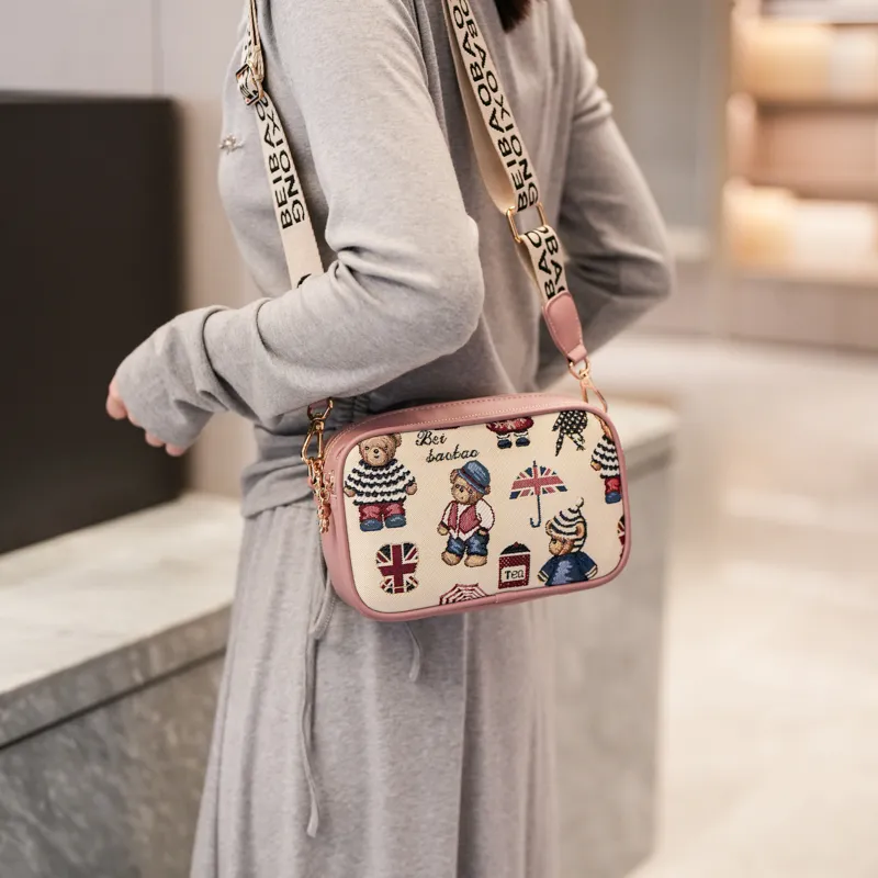 North Pack PU Crossbody Bag Regular Women's Multicolor-15