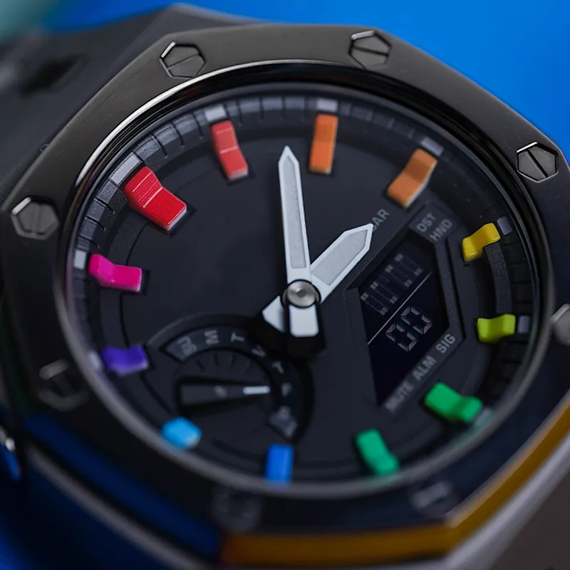 VENCREW Interlocking Sand Forged Collection Watch Cases Unisex-10