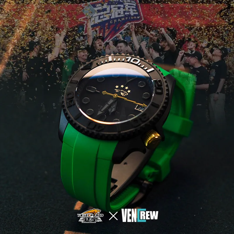 VENCREW Liaoning Men's Basketball Automatic Mechanical Movement Watch Unisex Black Dial-1
