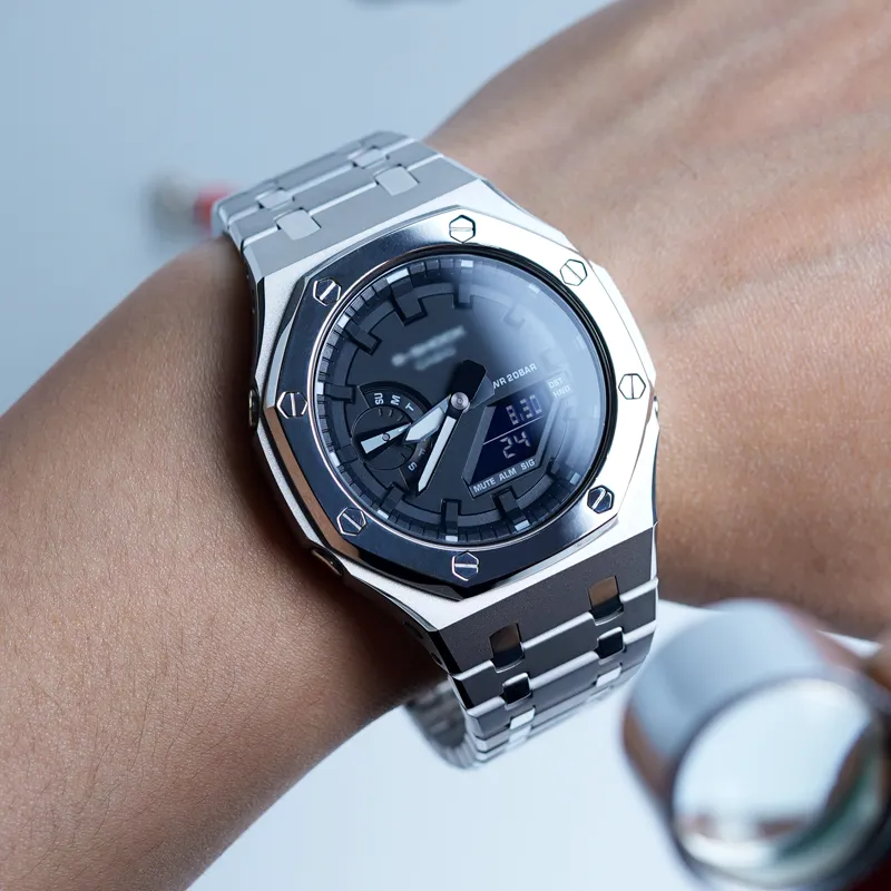 VENCREW Interlocking Sand Forged Collection Watch Cases Unisex-7
