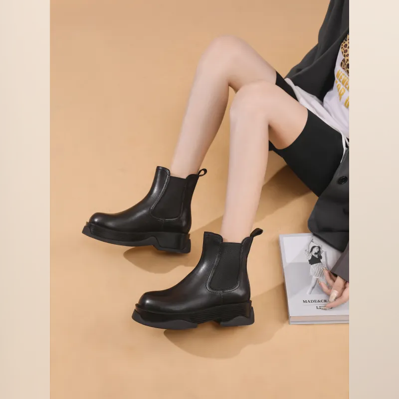 BAFFN Short Chelsea Boots Women's Black-2