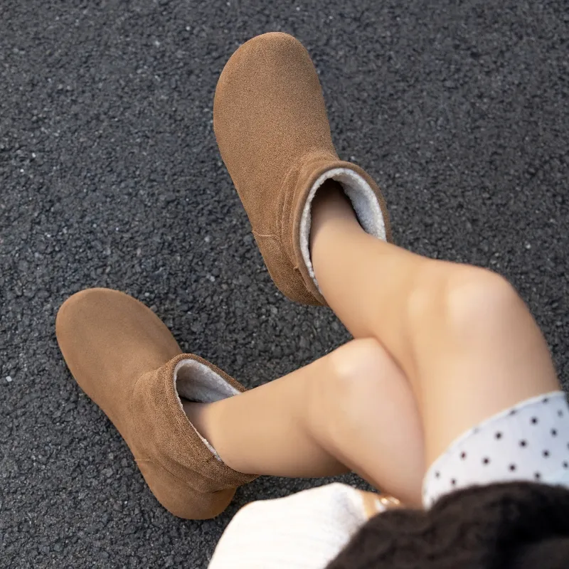 BAFFN Ankle Boots 3CM Women's Umber-3