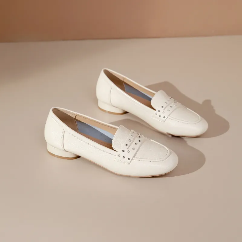 BAFFN Loafers Women's Cream White-1