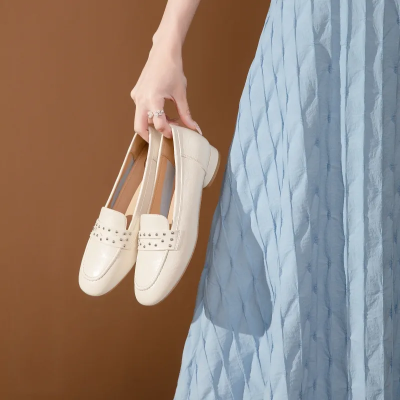 BAFFN Loafers Women's Cream White-2