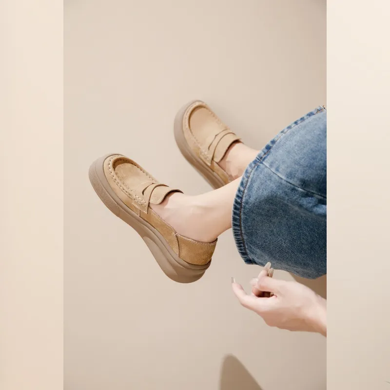 BAFFN Loafers Women's Apricot-1