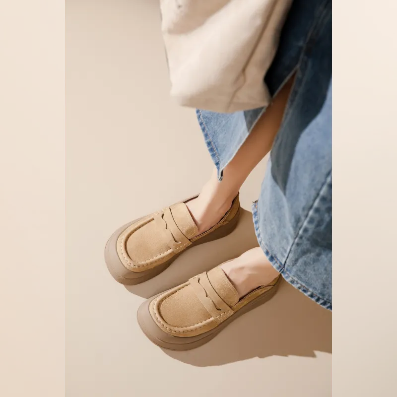 BAFFN Loafers Women's Apricot-3