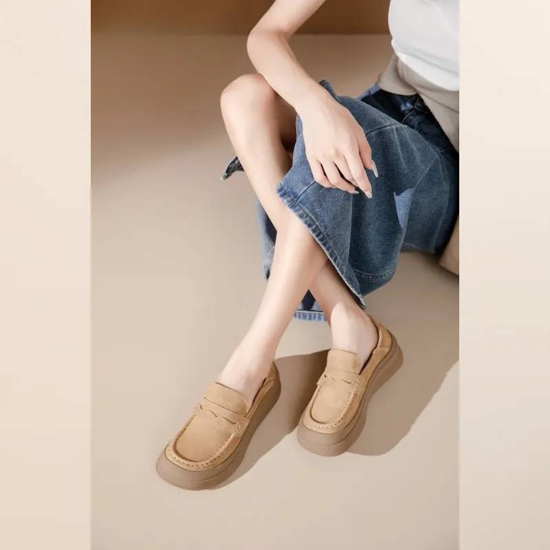 BAFFN Loafers Women's Apricot-2