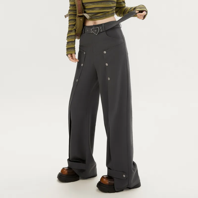 EPTISON WOMAN Casual Pants Women's Dark Gray-4