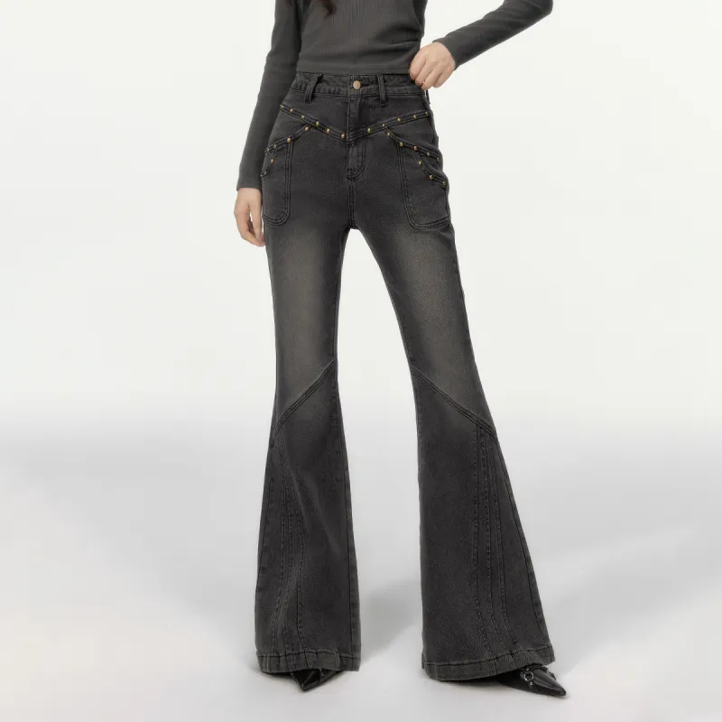 EPTISON WOMAN Jeans Women's Denim Washed Black-2