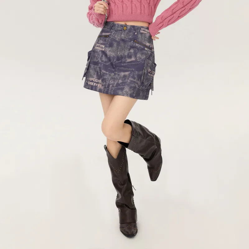 EPTISON WOMAN Cargo Short Skirts Women's-7