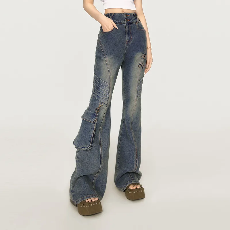 EPTISON WOMAN Jeans Women's Denim Blue-3