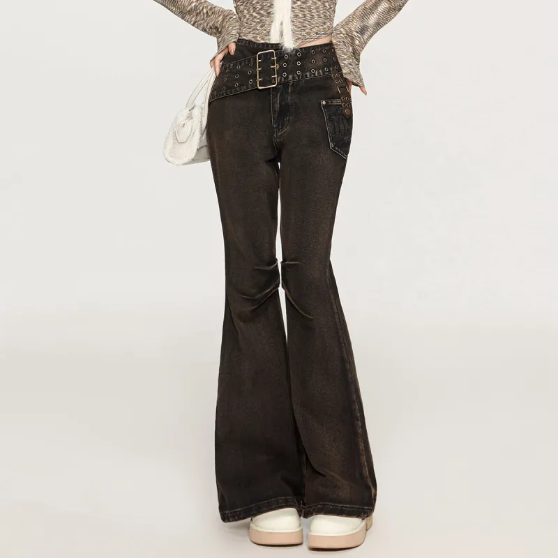 EPTISON WOMAN Jeans Women's Vintage Denim Black-2