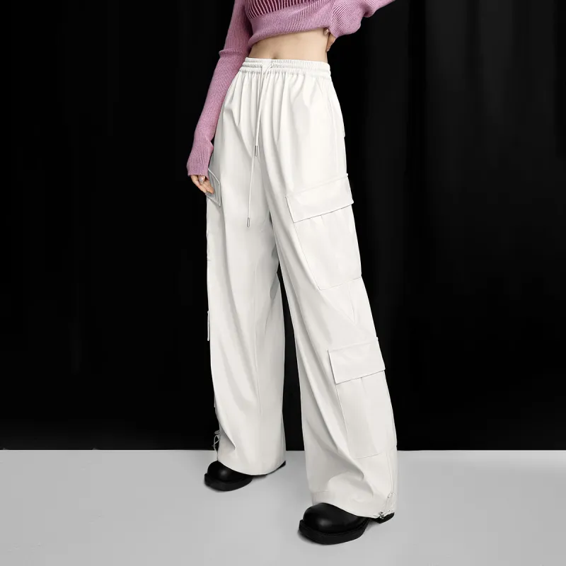 EPTISON WOMAN Leather Pants Women's-6