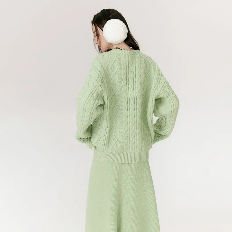 EPTISON WOMAN Two Piece Skirt Sets Women's-4