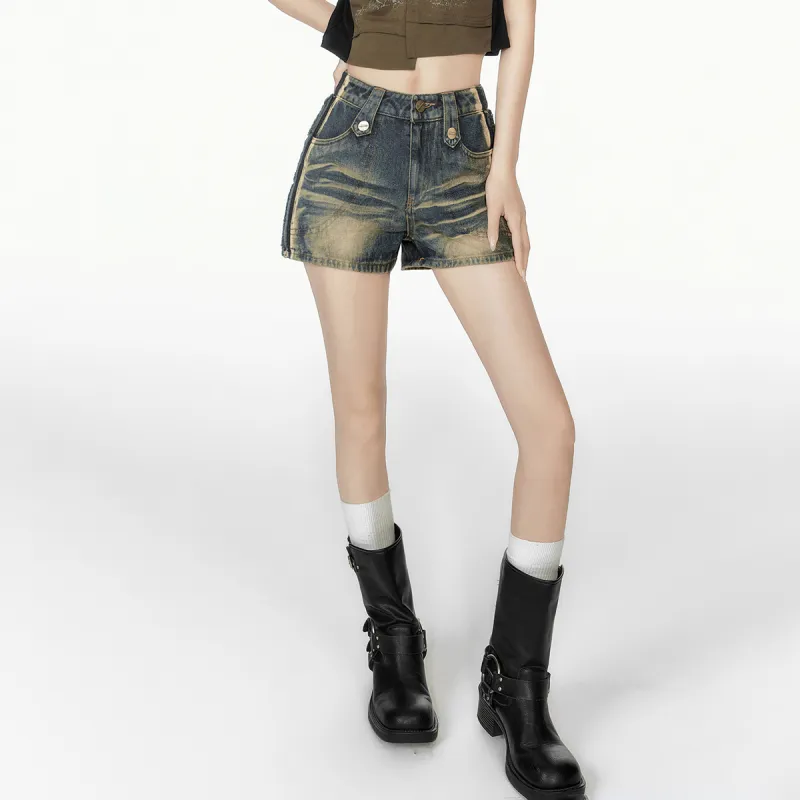 EPTISON WOMAN Denim Shorts Women's-3