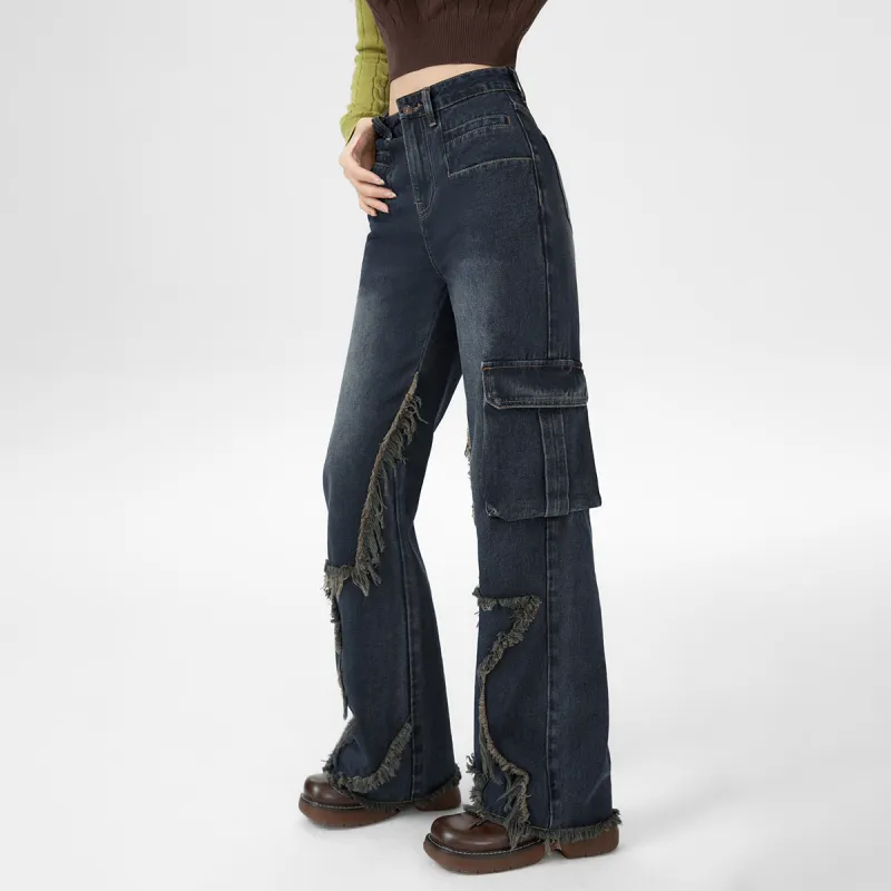 EPTISON WOMAN Jeans Women's Vintage Denim Blue-3