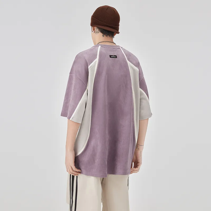 EPTISON T Shirts Unisex Purple-4