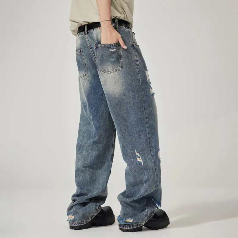 EPTISON Jeans Unisex Denim Blue-5