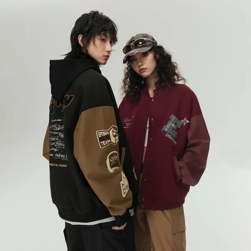 EPTISON Baseball Jacket Coat Unisex-3