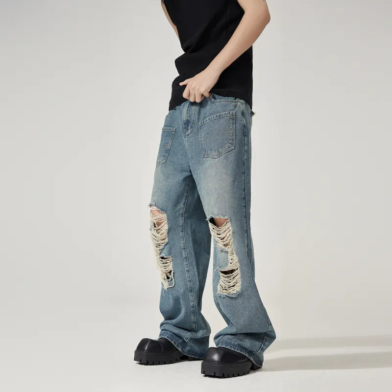 EPTISON Jeans Unisex Denim Blue-4