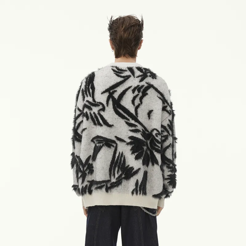 EPTISON Sweaters Unisex Light Gray White-2