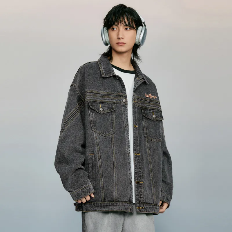 EPTISON Denim Jackets Unisex-3