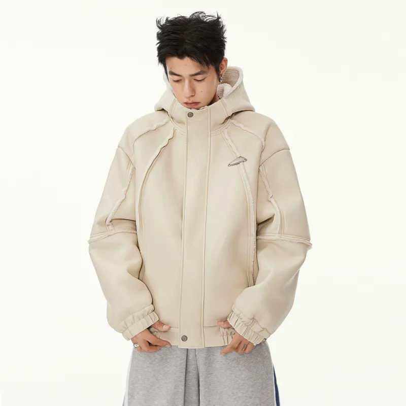 EPTISON Jackets Unisex Beige-3