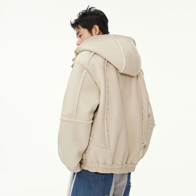 EPTISON Jackets Unisex Beige-5