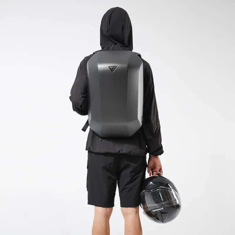 TAJEZZO PC, Fabric Helmet Bag Backpack Unisex Nebula Gray-5