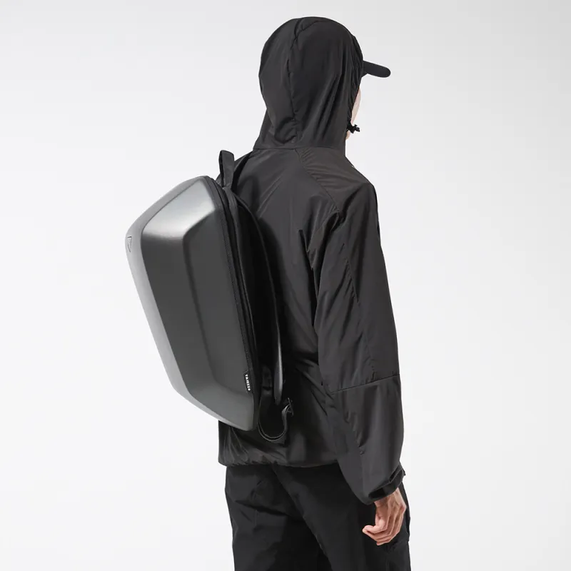 TAJEZZO PC, Fabric Helmet Bag Backpack Unisex Nebula Gray-7