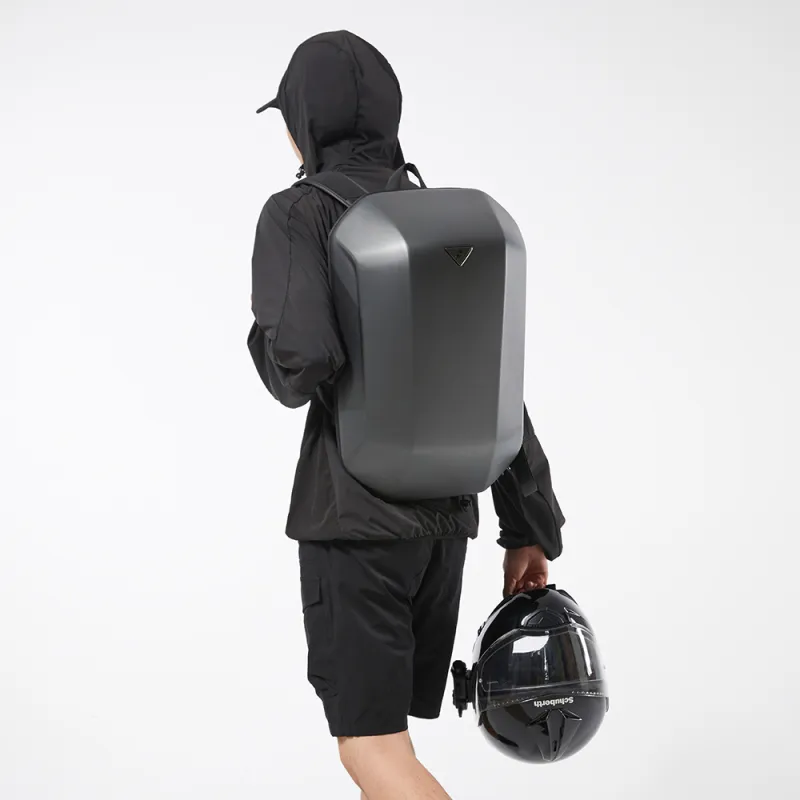 TAJEZZO PC, Fabric Helmet Bag Backpack Unisex Nebula Gray-6