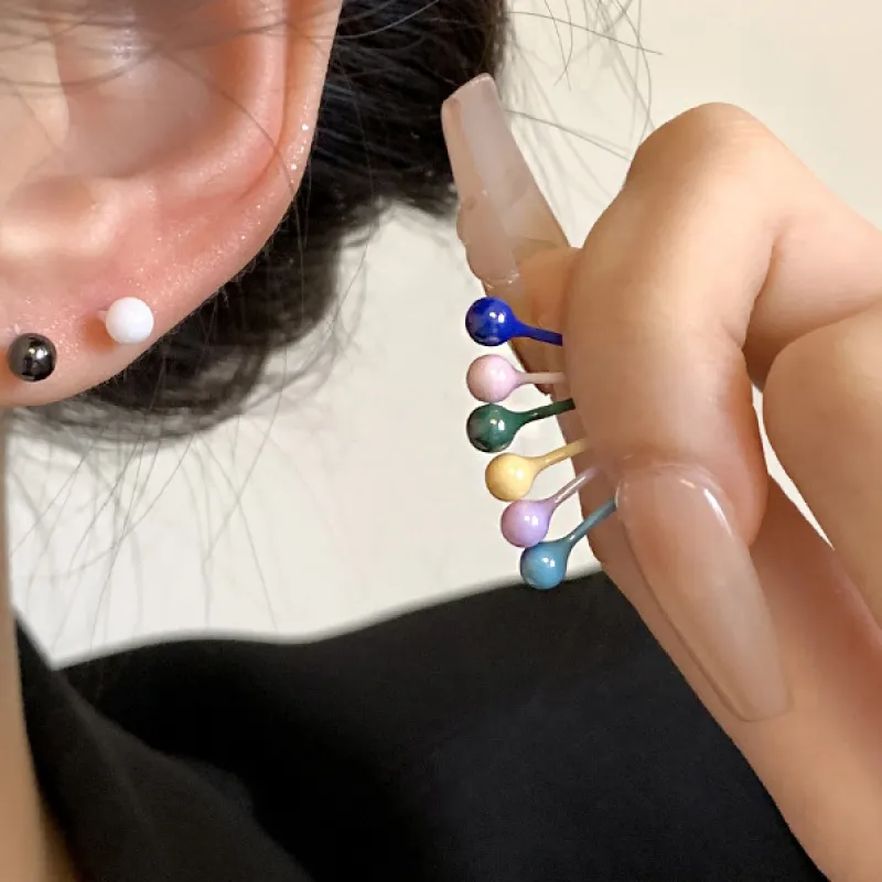 SFER Bioceramic Stud Earrings Unisex-5