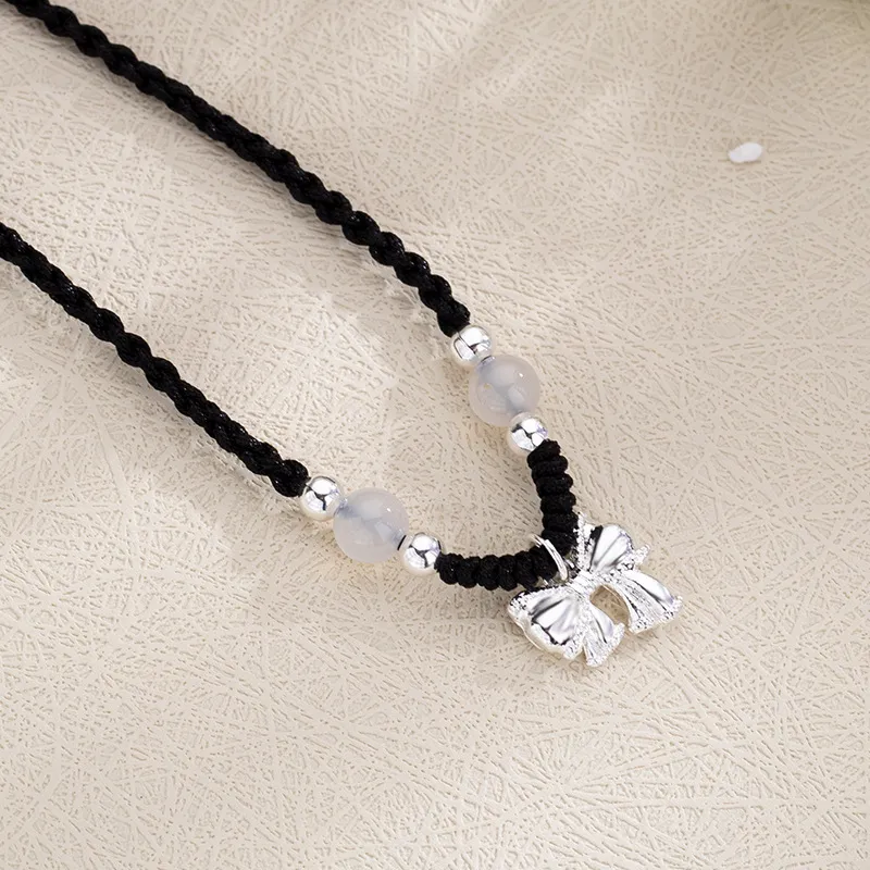 SFER White Jade Bodhi Necklaces Unisex-1