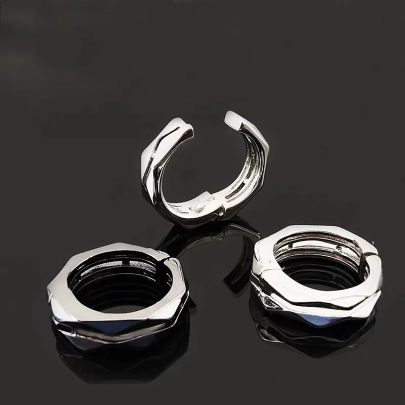 SFER Copper Clip On Earrings Unisex-2