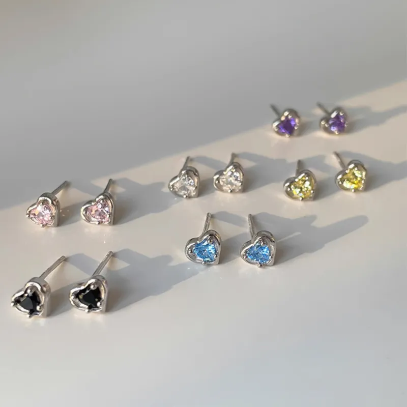SFER S 999 Fine Silver Stud Earrings Women's-5