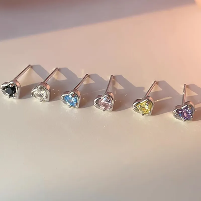 SFER S 999 Fine Silver Stud Earrings Women's-2