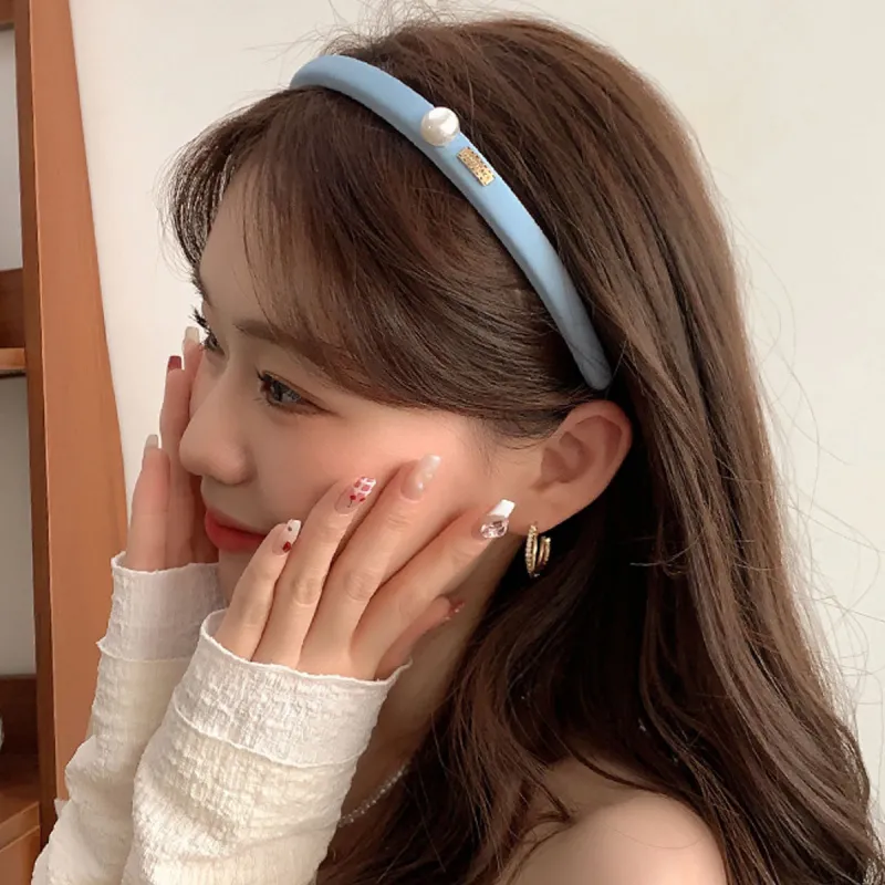 SFER Fabric/Faux Pearl Headbands Women's-5