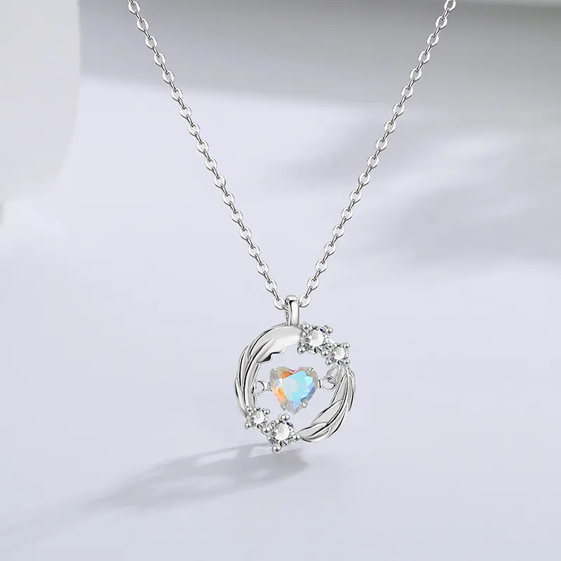 SFER Glass Cat Eye Necklaces Unisex-1