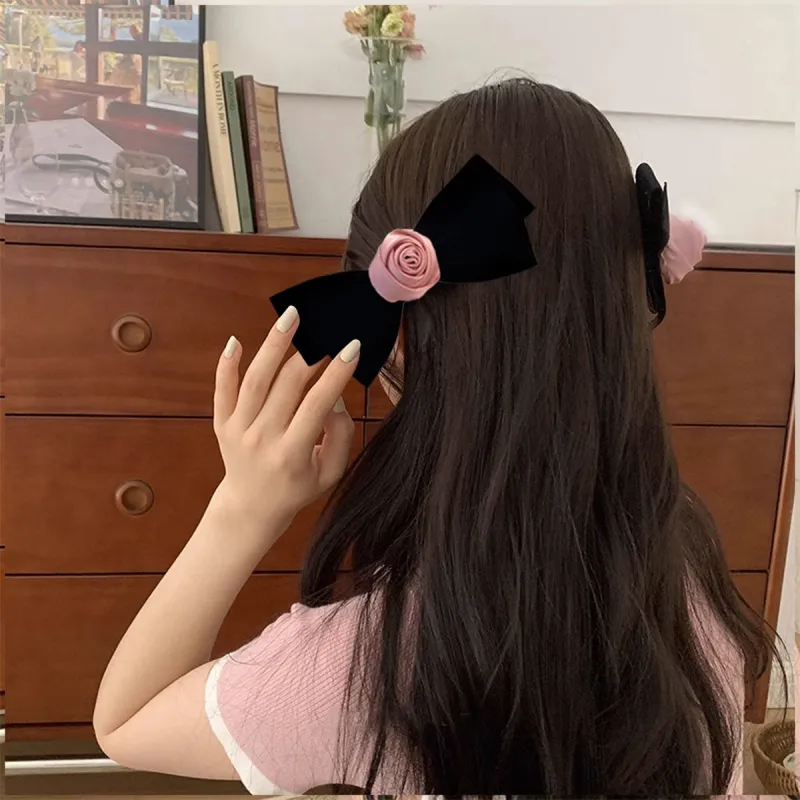 SFER Fabric, Alloy Hair Clips Women's-6