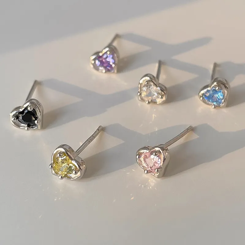 SFER S 999 Fine Silver Stud Earrings Women's-6