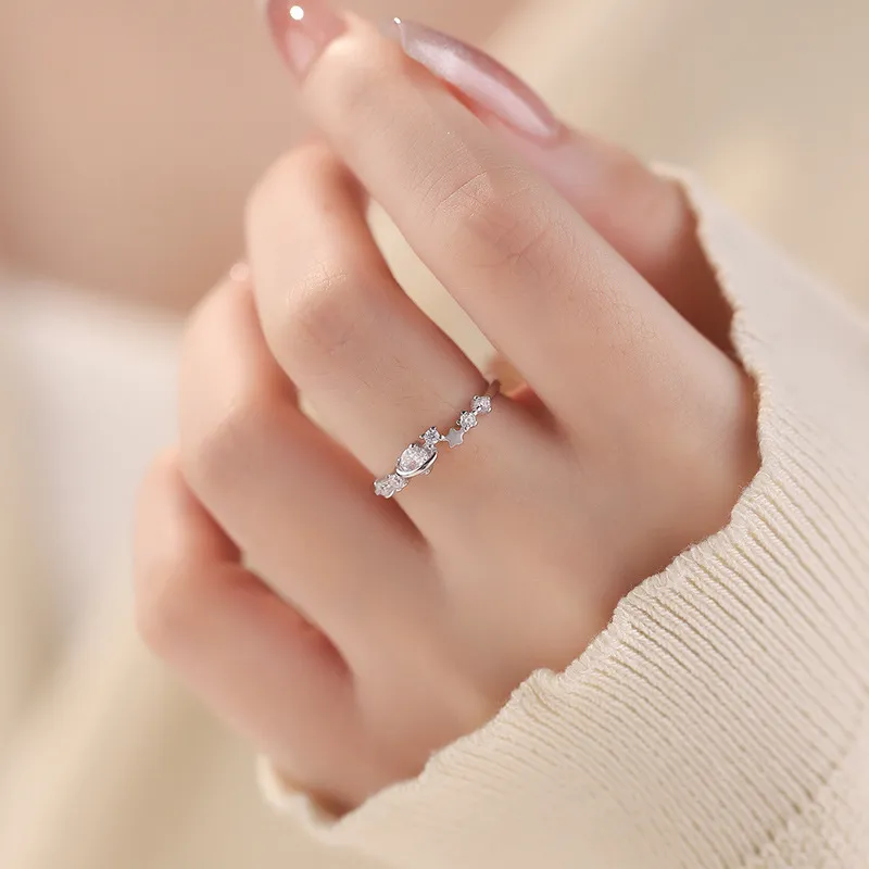 SFER Sterling Silver Rings Unisex-3