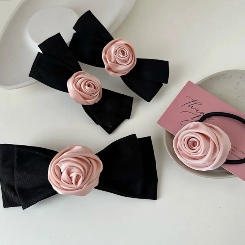 SFER Fabric, Alloy Hair Clips Women's-2